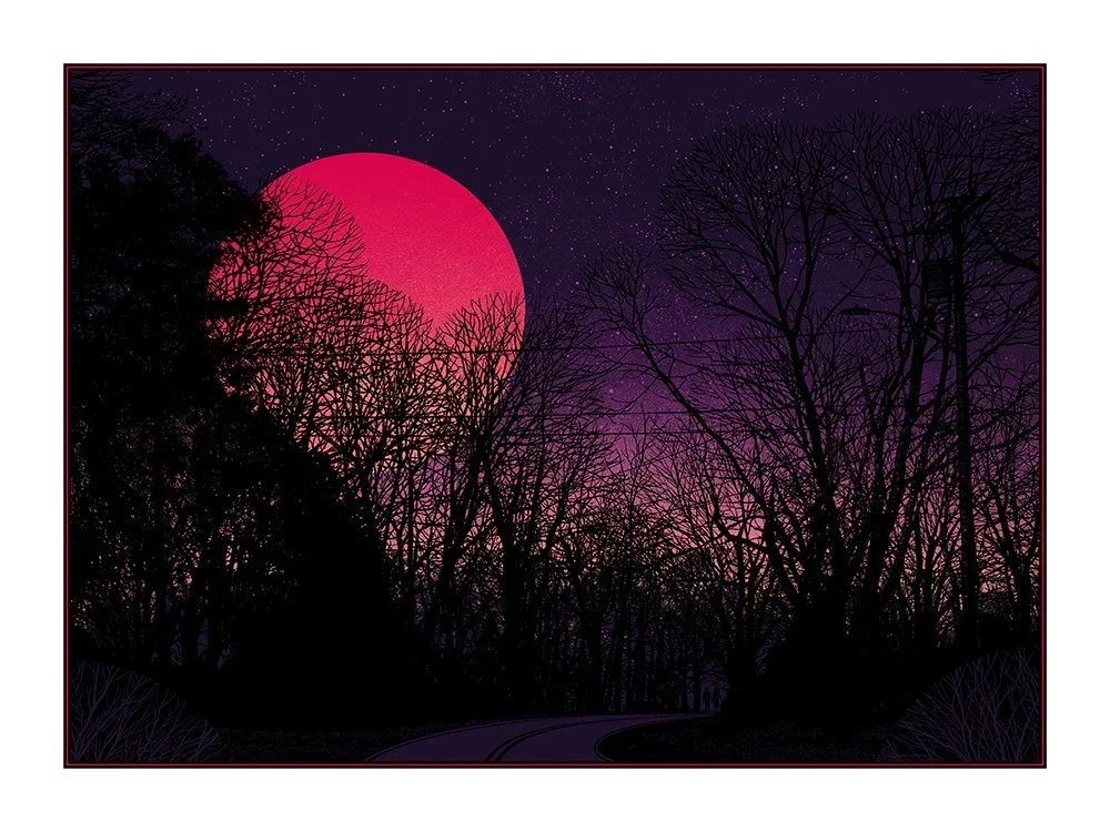 Dan McCarthy 'Super Blue Blood Moon' Print Available