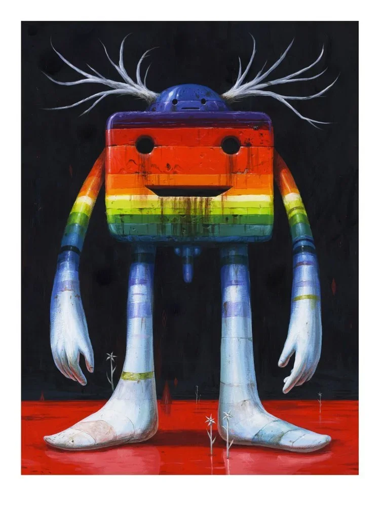 Jeff Soto 'Happy And Sad' Print Available