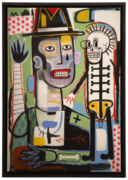 Joachim 'Man + The Mohawk Skull' Original Available