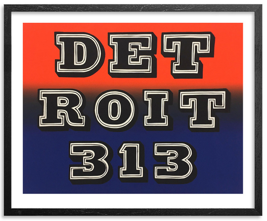 EINE 'Detroit 313' Print Available