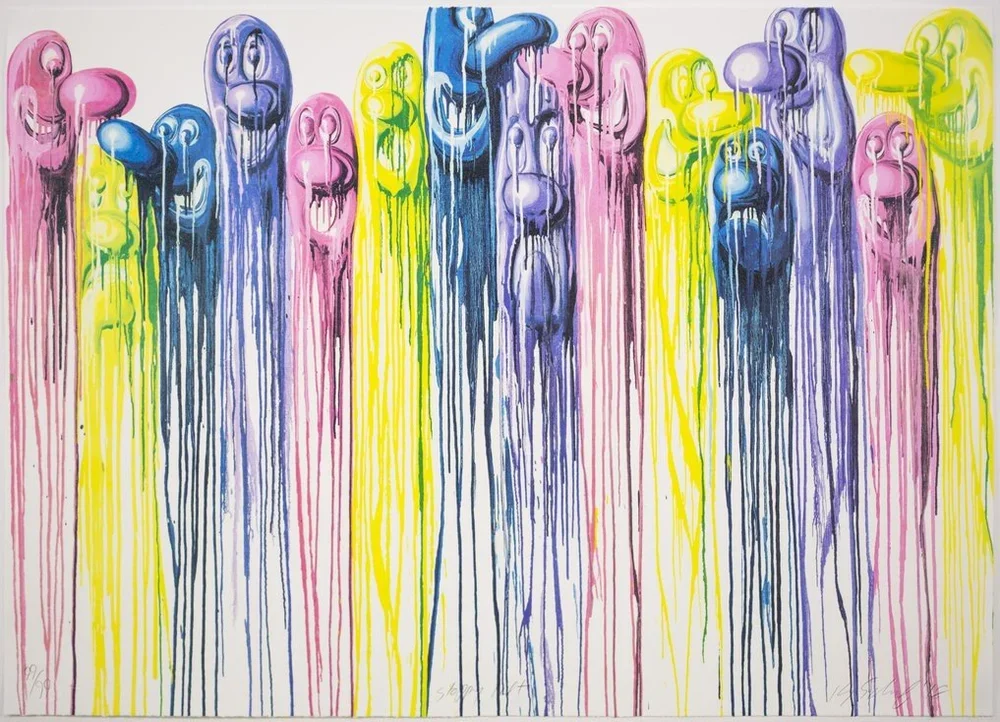 Kenny Scharf 'Sloppy Melt' Print Available