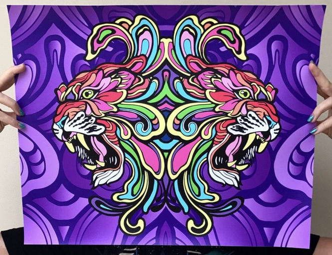 Chaya Av 'Le 50 Jungle' Print Available