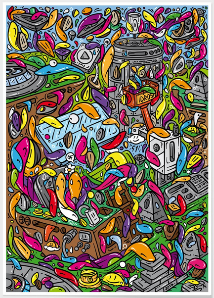 Indro51 'FastGrowing' Print Available