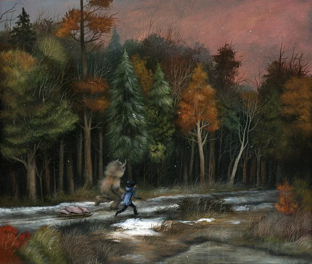 Dan May 'Winter Road' Print Available