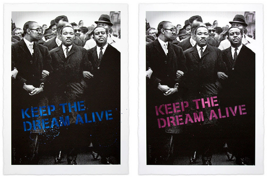 Mr Brainwash 'Keep The Dream Alive' Print Release Details