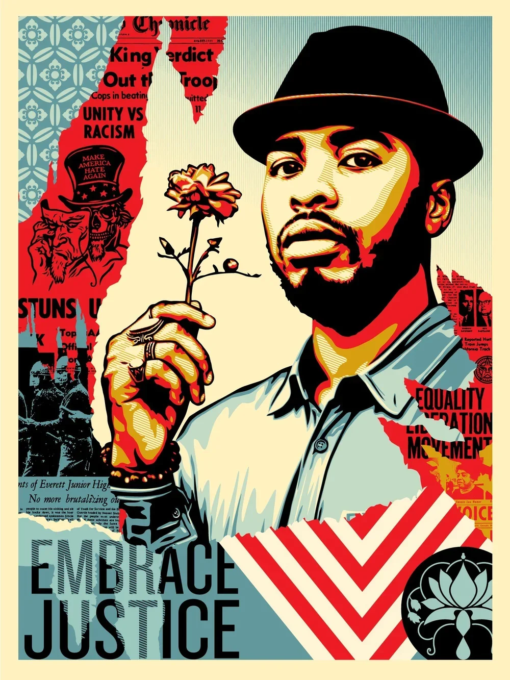 Obey 'Embrace Justice' Print Release Details