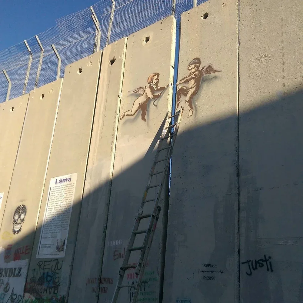 Banksy Does It Again In Bethlehem