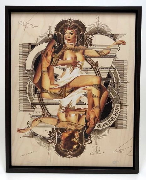 Handiedan 'Spica' Wood Print Available