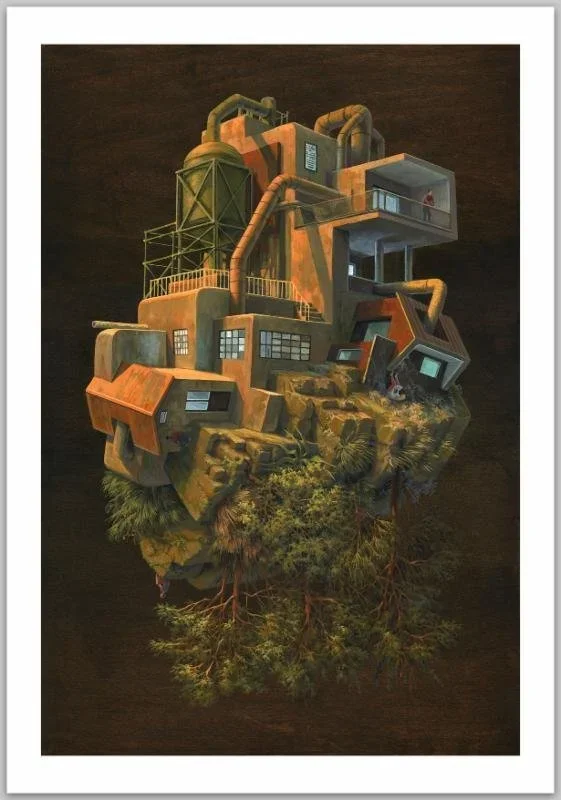 Cinta Vidal 'Industry Sunset' Print Available