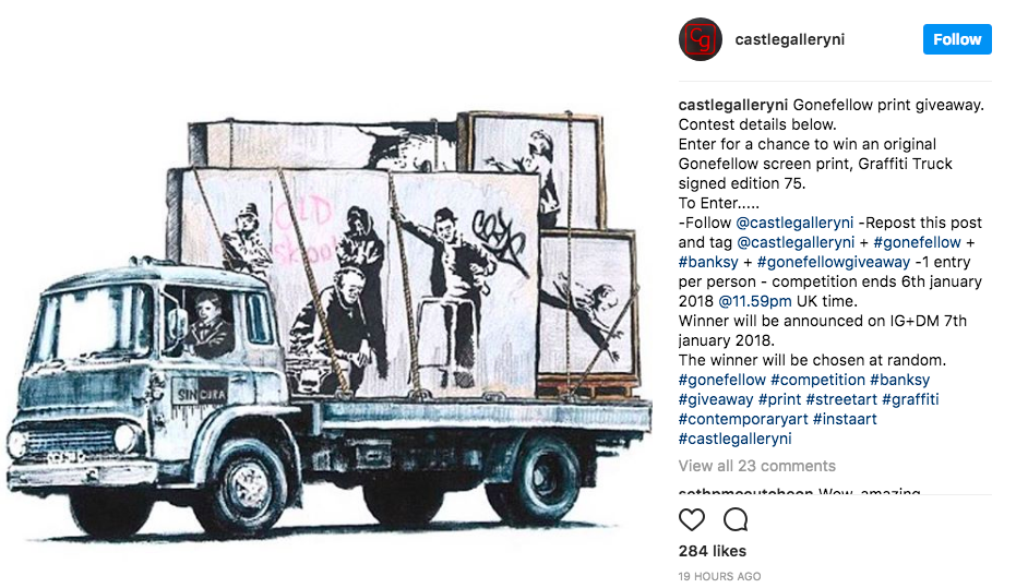 GoneFellow + NewCastle Gallery 'Graffiti Truck' Print Giveaway