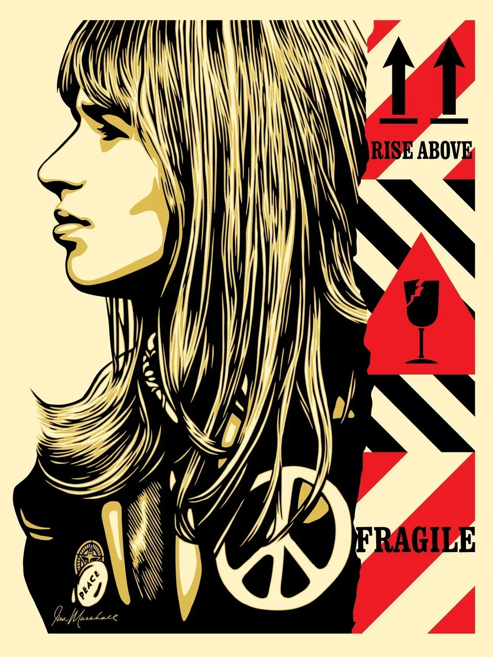 Obey/Jim Marshall 'Fragile Peace' Print Release Details