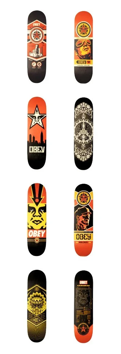 Obey Skate Decks Available