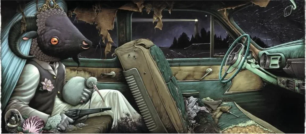 Aaron Horkey 'No More Noir' SNEAK PEEK