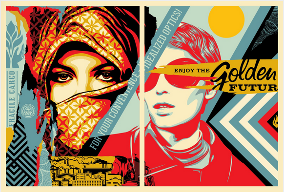 Obey 'Golden Future For Some' Diptych Release Details