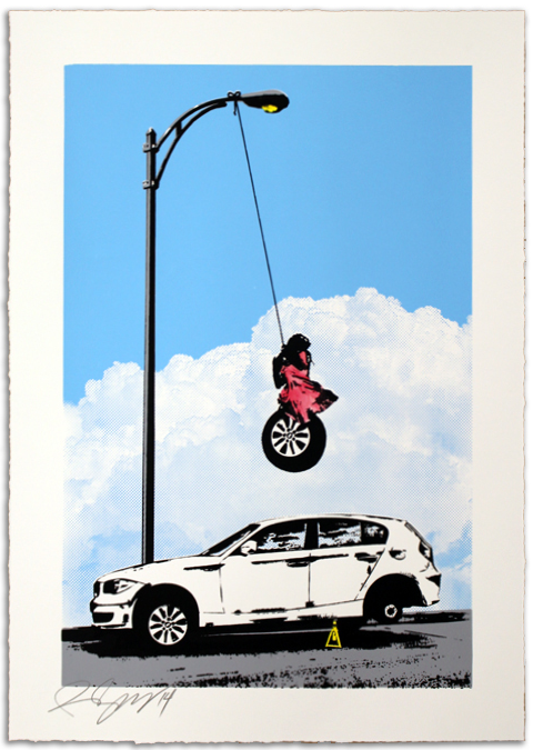 Rene Gagnon 'Stop and Live' Print Available