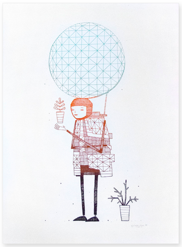 Kyle Hughes-Odgers 'A Glimpse In The Right Direction' Print Available