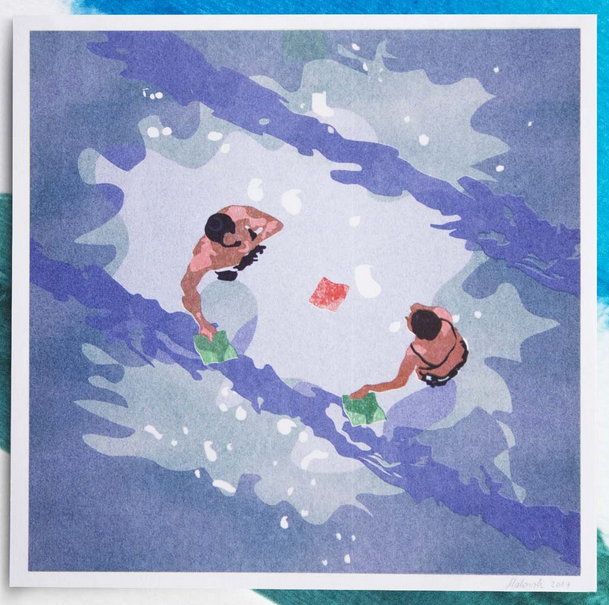 Rok Malovrh 'Pool Party' Prints Available