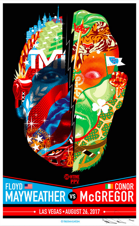 Tristan Eaton 'Mayweather vs MacGregor' Print Available