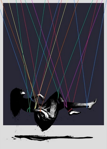 Eelus 'Suspender' Timed Edition Print Available