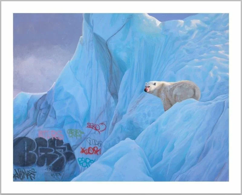 Josh Keyes 'Spray' Print Available