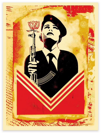 Obey 'Peace Guard' Stencil Print Release Details