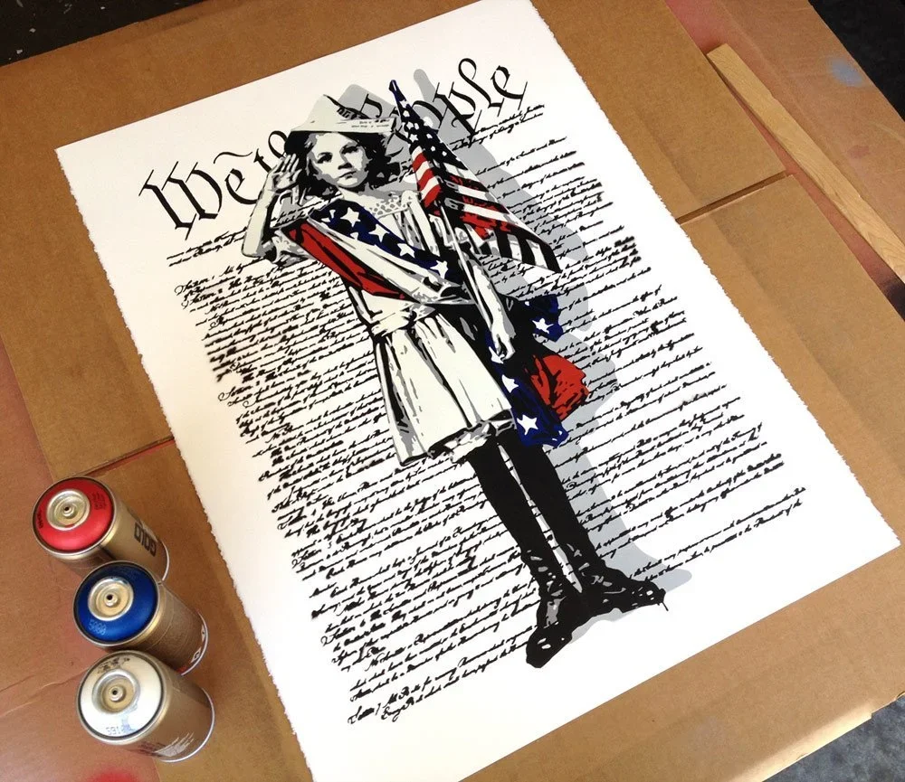 ArtBySix Red, White, Blue &amp; Gold 'Still Believe' Prints Release Details