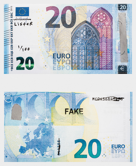 Anthony Lister 'Not €20' Print Available