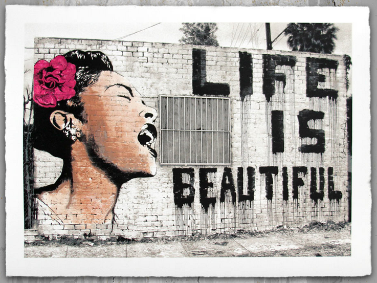 Mr Brainwash 'Billie Is Beautiful' Print Release Details
