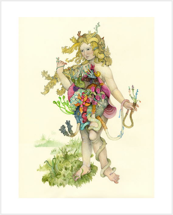 Alex Kuno 'Venus Wanders Inland' Print Available
