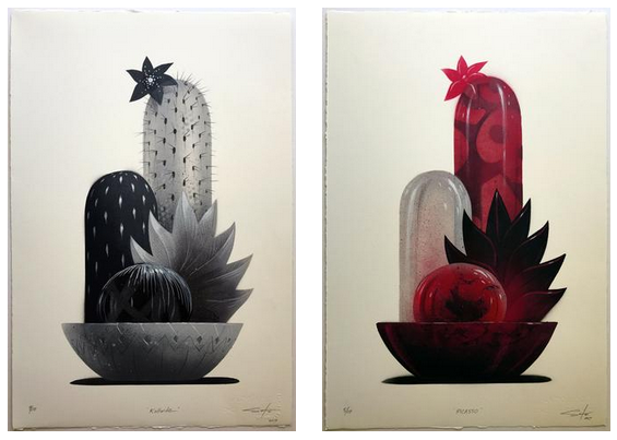 Jeff Soto 'Kollwitz' + 'Picasso' HPM's Available