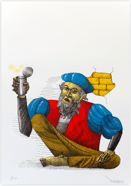 Nunca 'O Pedinte' Print Available