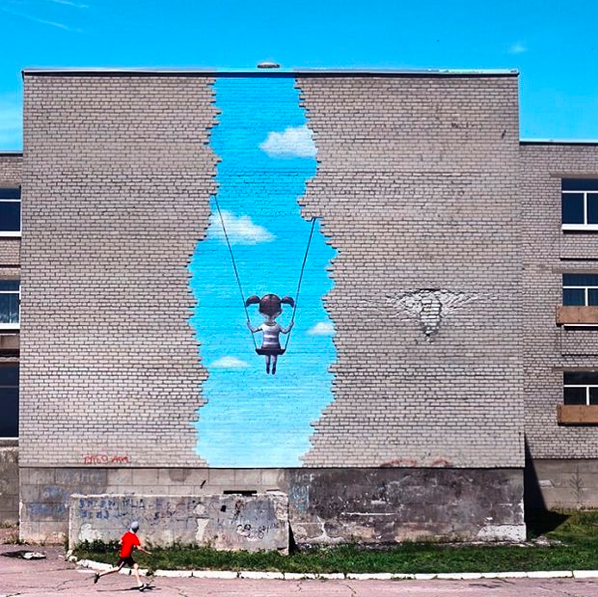 Genius Mural By @Seth_Globepainter in Ukraine