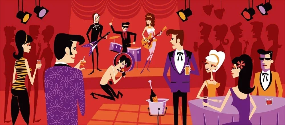 Shag 'At The Peppermint Lounge' Print Available