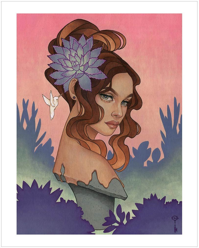 Glenn Arthur 'Neon Dawn' Print Available