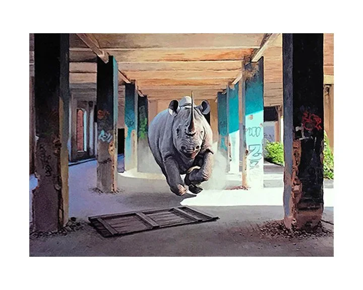 Josh Keyes 'Quake' Print Combo Coming