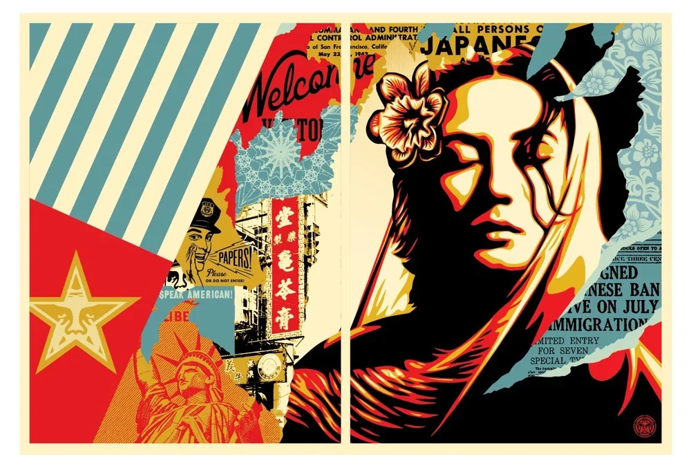 Obey 'Welcome Visitor' Diptych Release Details