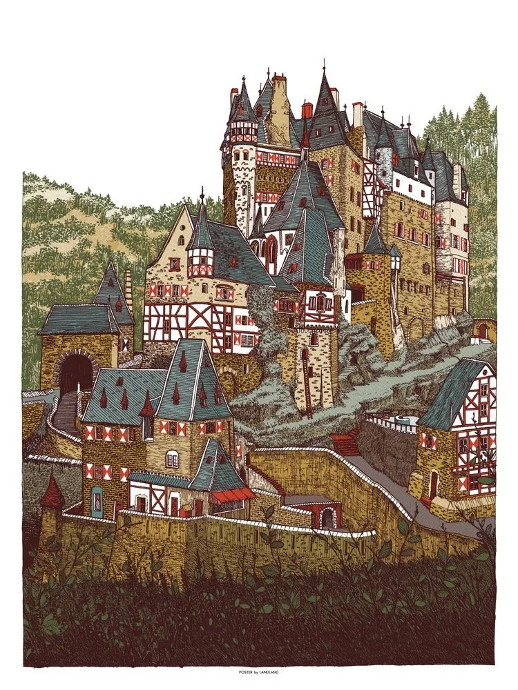 LandLand 'Untitled (Eltzish)' Prints Available