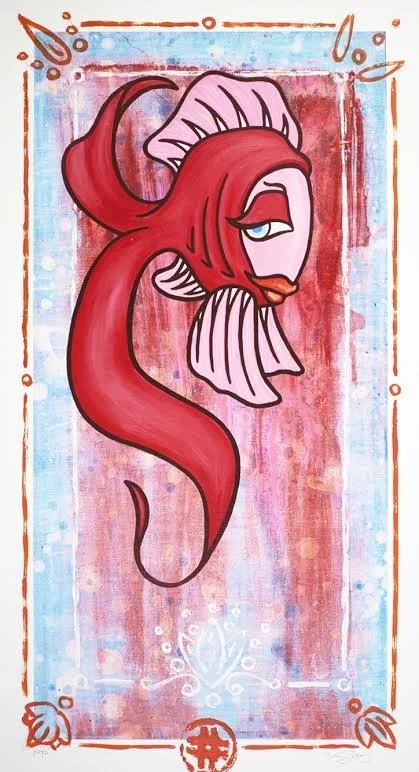 Marco Saiz 'Flirting Fish' Print Release Details