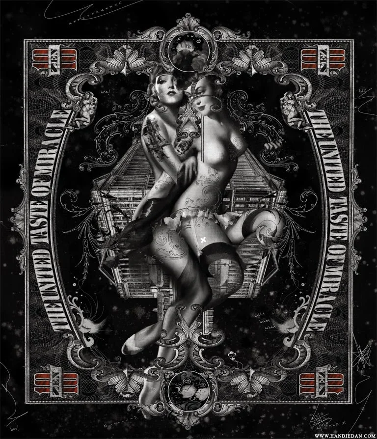 Handiedan 'Amor Noir' Prints Available