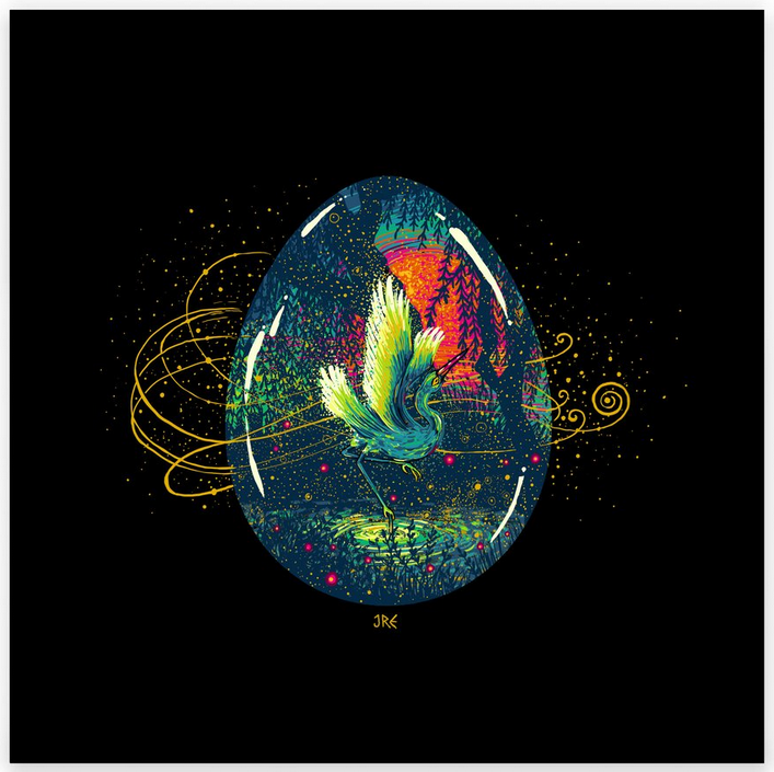 James R. Eads 'Golden Egg' Print Available