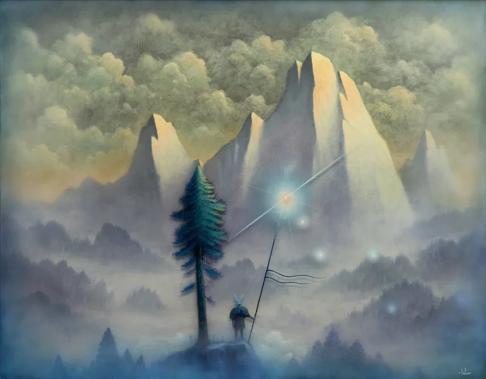 Andy Kehoe 'Illuminating Lands Of Shadow' Print Available