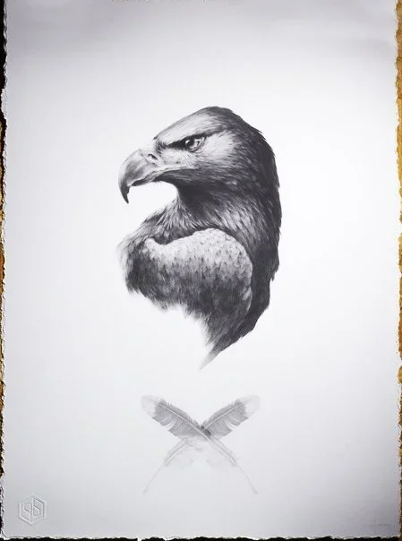 Vanessa Foley 'The Eagle' Print Available