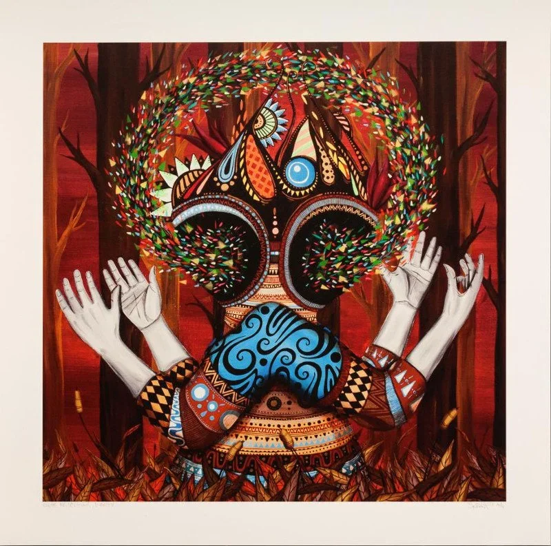 Skount 'Color Projections Duality' Print Available