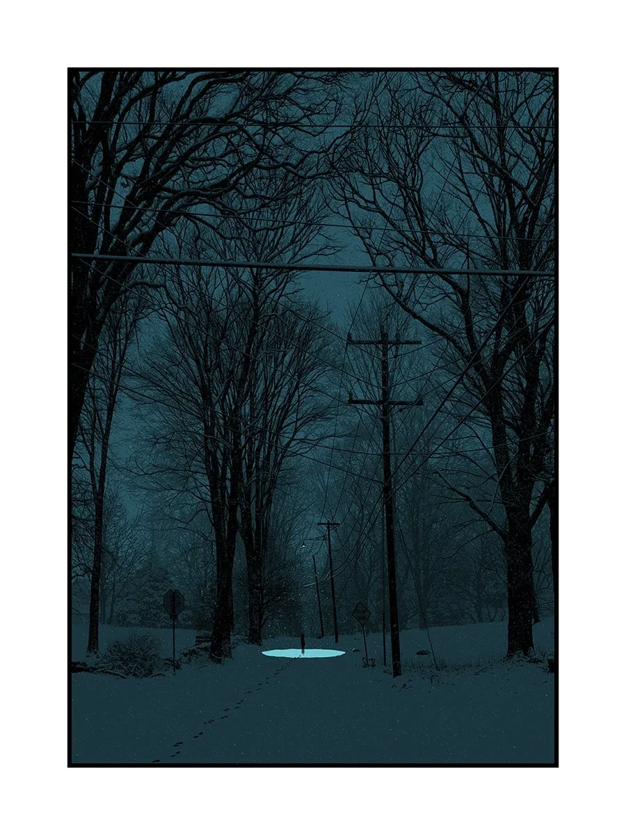 Dan McCarthy 'Quiet Snow Filled The Air' Print Available
