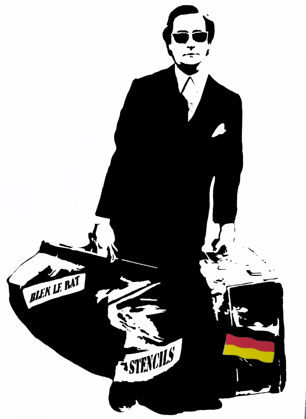 Blek 'TMWWTTW' Germany Print Avialable