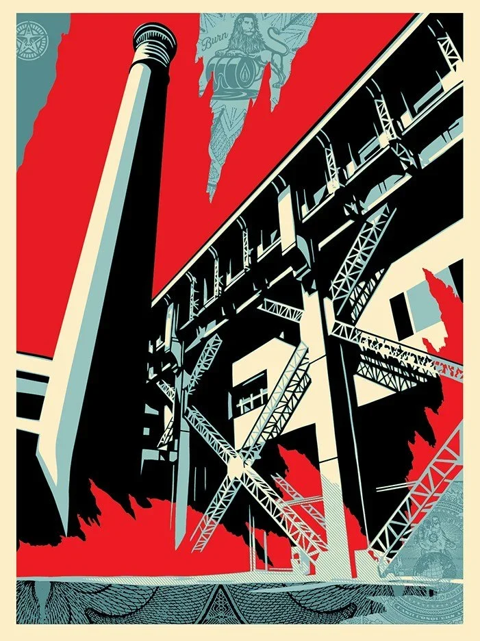 Obey 'Fossil Factory' Print Release Details