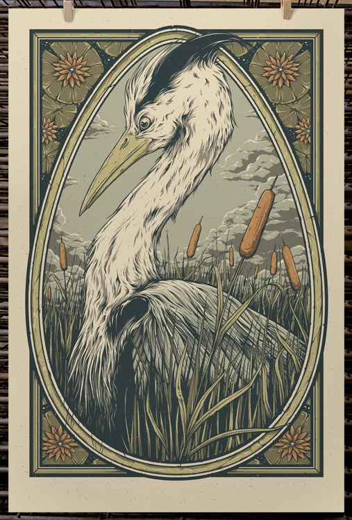 Half Hazard Press 'To Wade Into' Print Available