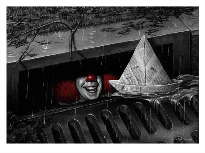 Jason Edmiston 'Derry' Pennywise Print Available