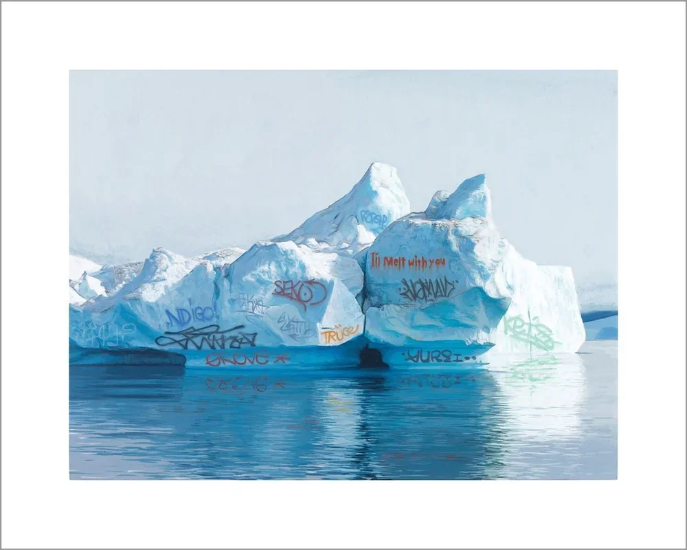 Josh Keyes 'I'll Melt With You' Print Available