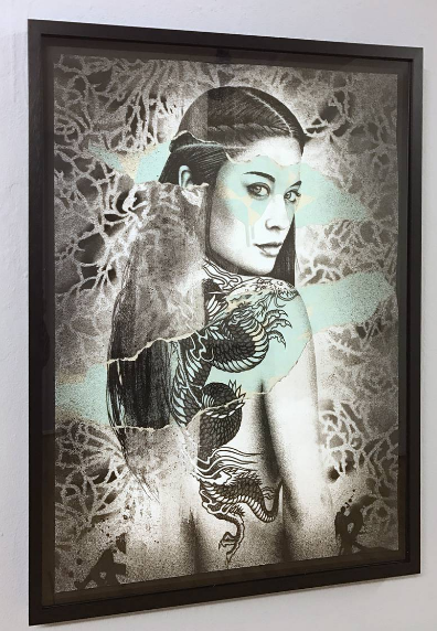 FinDac 'Senaka Seiryu' STUNNING Original Available